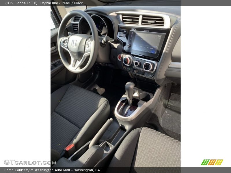 Crystal Black Pearl / Black 2019 Honda Fit EX
