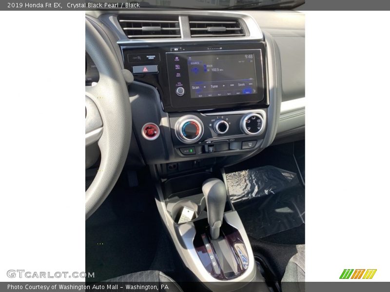 Crystal Black Pearl / Black 2019 Honda Fit EX