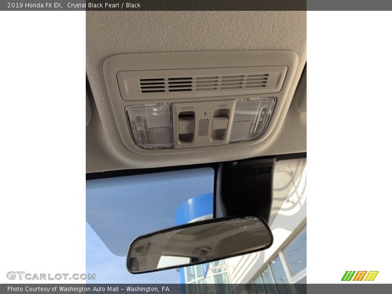 Crystal Black Pearl / Black 2019 Honda Fit EX