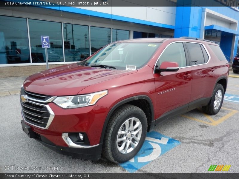 Cajun Red Tintcoat / Jet Black 2019 Chevrolet Traverse LT