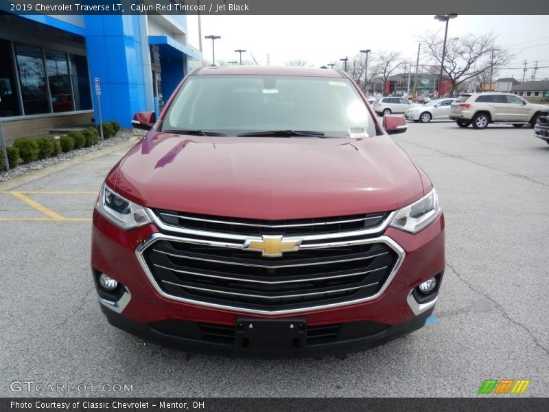 Cajun Red Tintcoat / Jet Black 2019 Chevrolet Traverse LT
