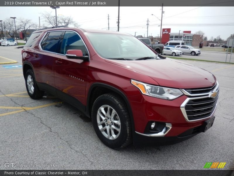 Cajun Red Tintcoat / Jet Black 2019 Chevrolet Traverse LT
