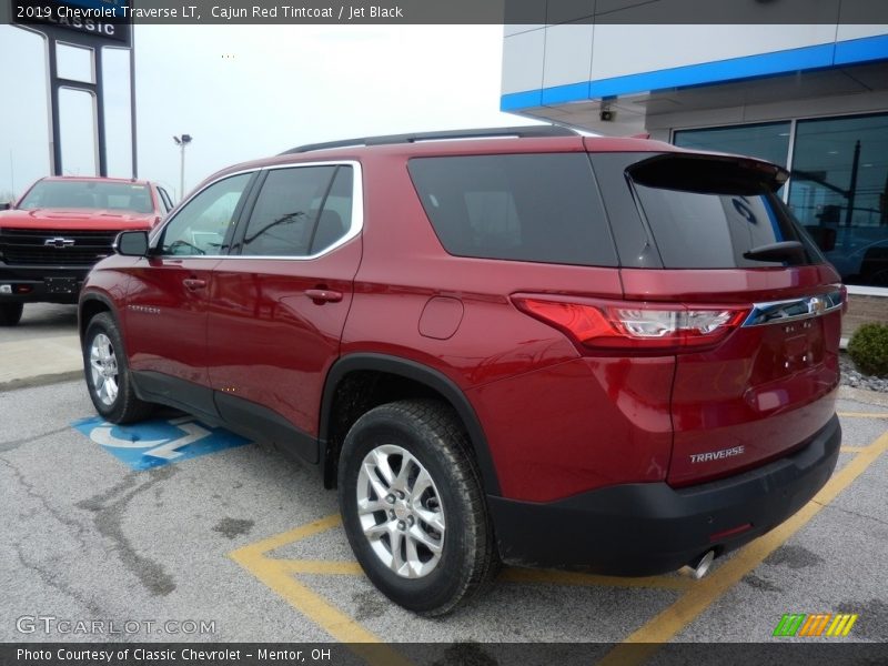 Cajun Red Tintcoat / Jet Black 2019 Chevrolet Traverse LT