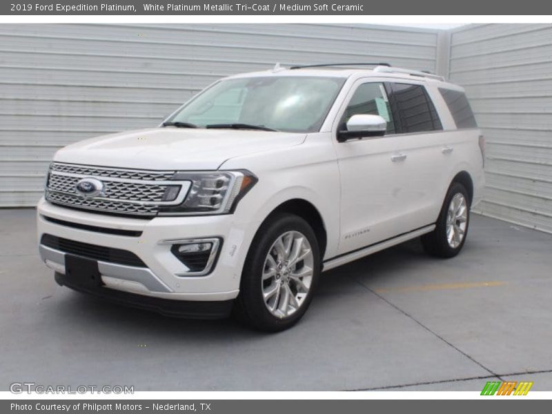  2019 Expedition Platinum White Platinum Metallic Tri-Coat