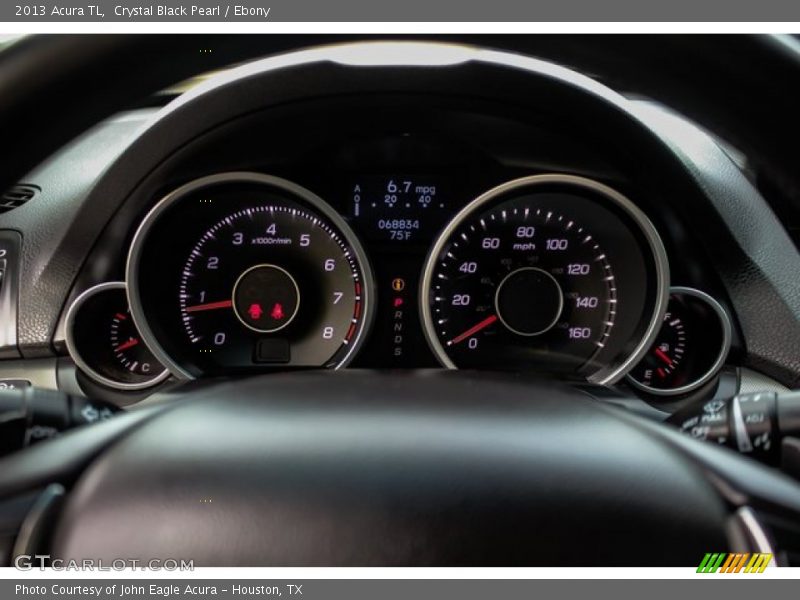 Crystal Black Pearl / Ebony 2013 Acura TL