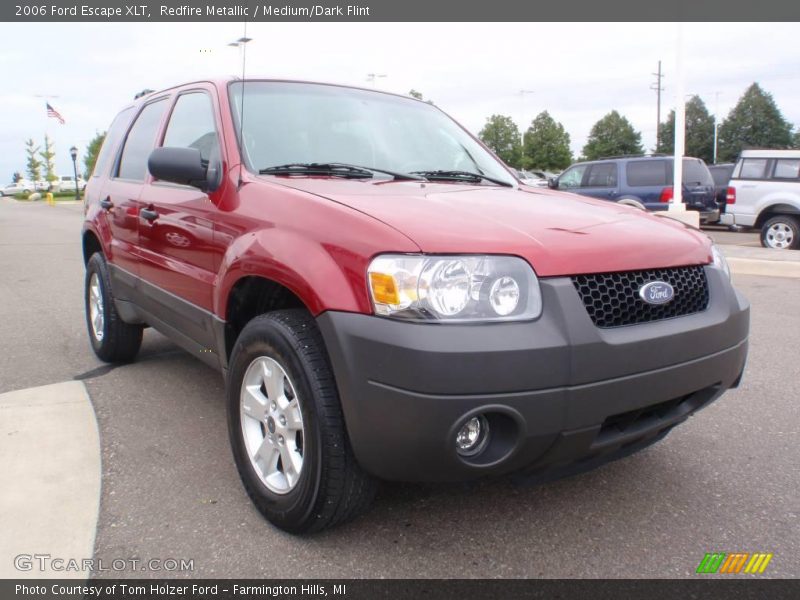 Redfire Metallic / Medium/Dark Flint 2006 Ford Escape XLT