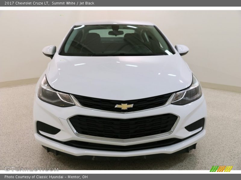 Summit White / Jet Black 2017 Chevrolet Cruze LT