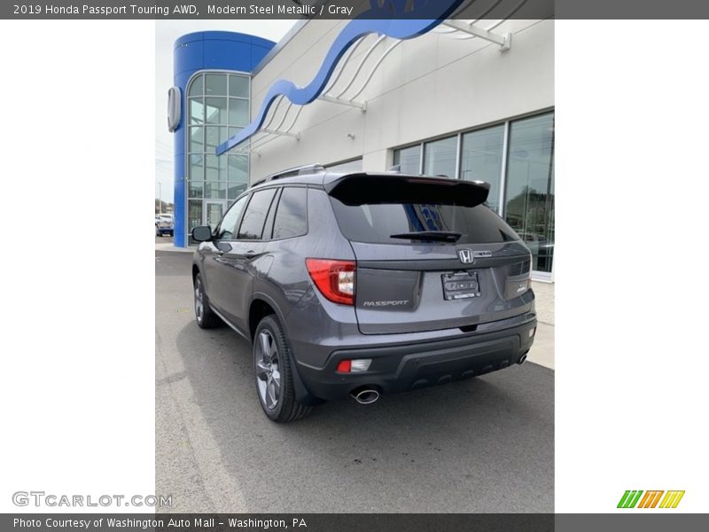 Modern Steel Metallic / Gray 2019 Honda Passport Touring AWD