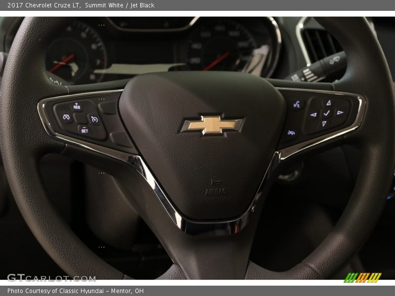Summit White / Jet Black 2017 Chevrolet Cruze LT