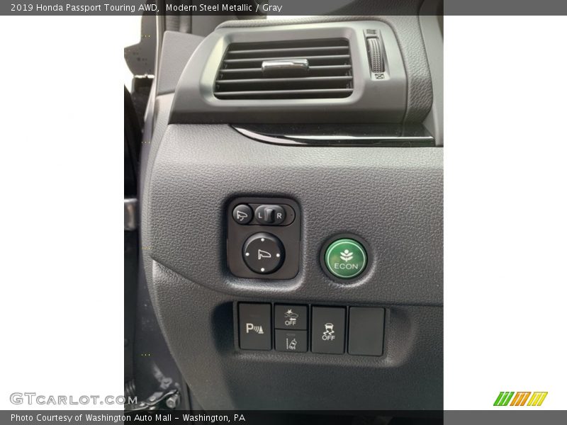 Modern Steel Metallic / Gray 2019 Honda Passport Touring AWD