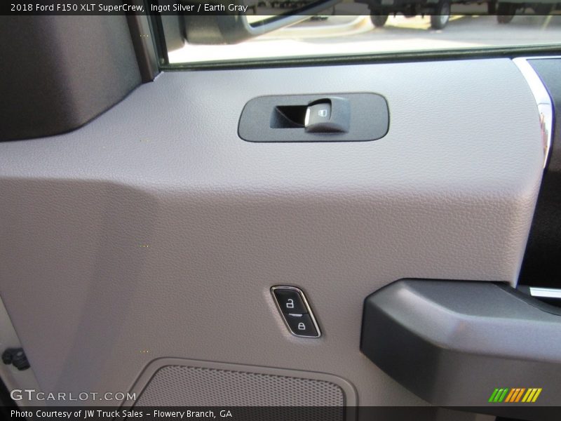 Ingot Silver / Earth Gray 2018 Ford F150 XLT SuperCrew
