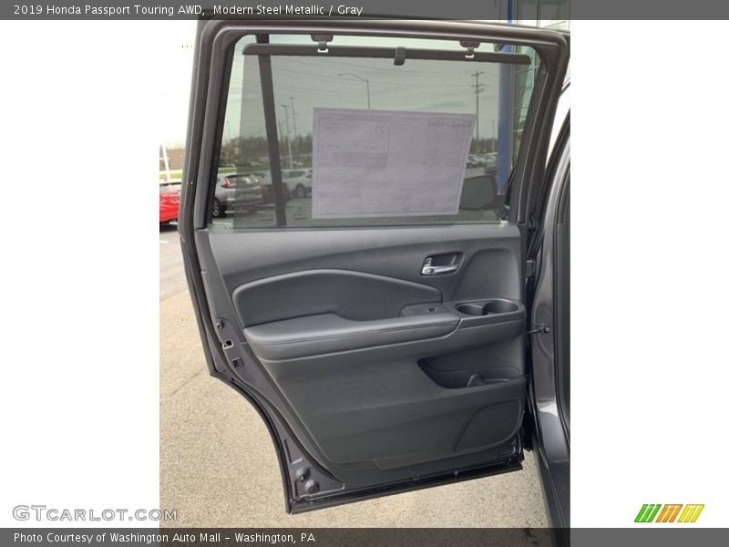 Modern Steel Metallic / Gray 2019 Honda Passport Touring AWD