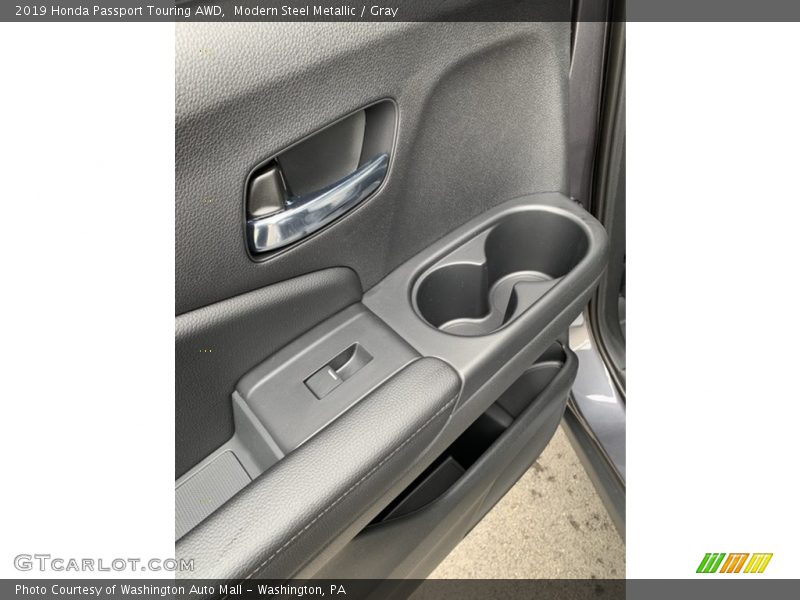 Modern Steel Metallic / Gray 2019 Honda Passport Touring AWD