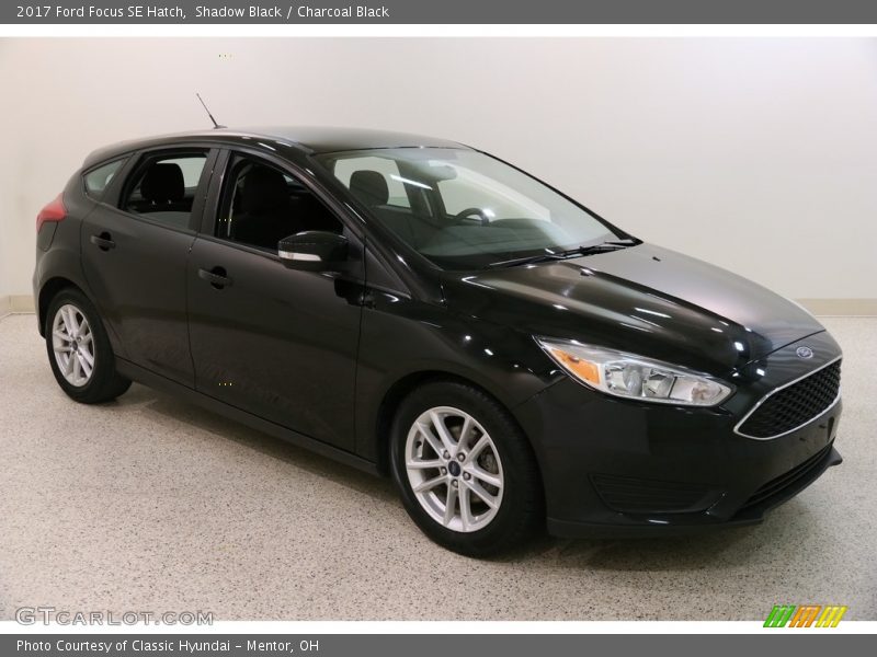 Shadow Black / Charcoal Black 2017 Ford Focus SE Hatch