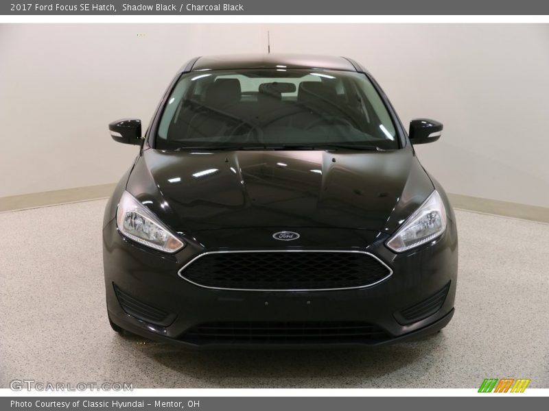 Shadow Black / Charcoal Black 2017 Ford Focus SE Hatch