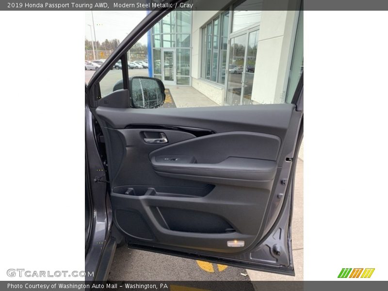 Modern Steel Metallic / Gray 2019 Honda Passport Touring AWD