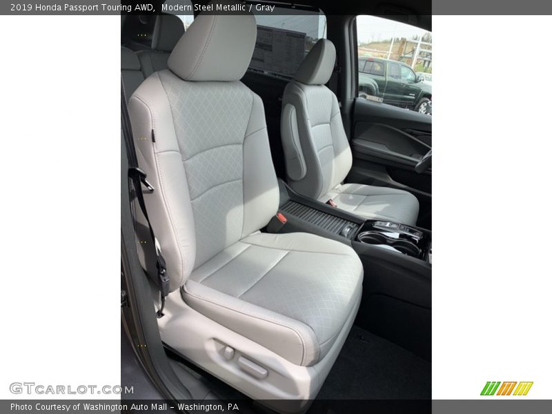 Modern Steel Metallic / Gray 2019 Honda Passport Touring AWD