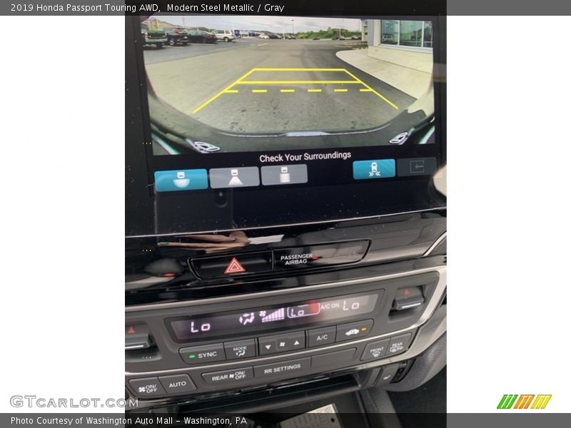 Modern Steel Metallic / Gray 2019 Honda Passport Touring AWD