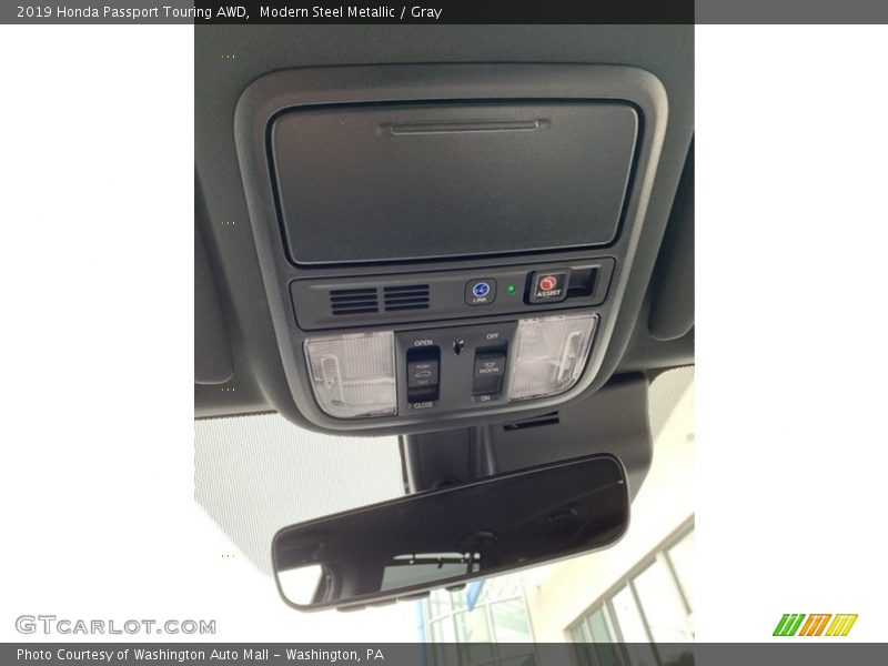 Modern Steel Metallic / Gray 2019 Honda Passport Touring AWD