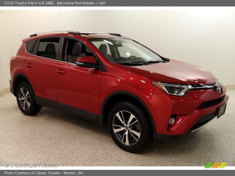 Barcelona Red Metallic / Ash 2016 Toyota RAV4 XLE AWD