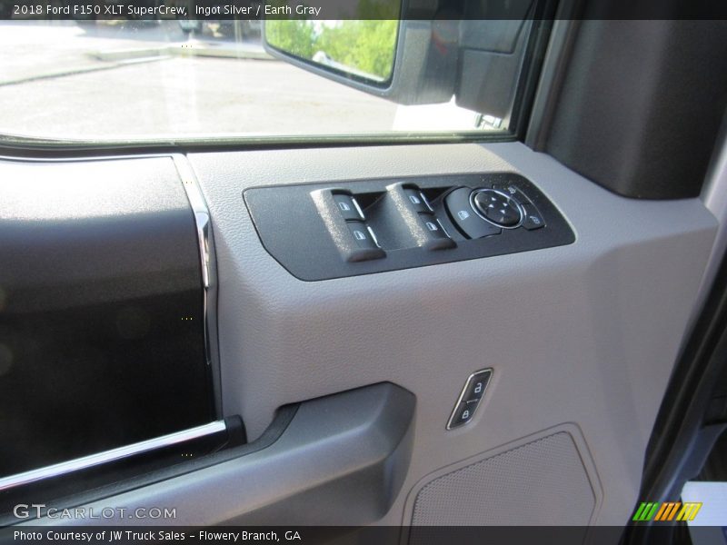 Ingot Silver / Earth Gray 2018 Ford F150 XLT SuperCrew