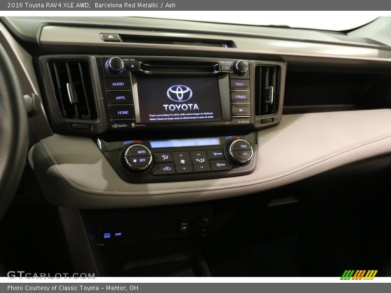 Barcelona Red Metallic / Ash 2016 Toyota RAV4 XLE AWD