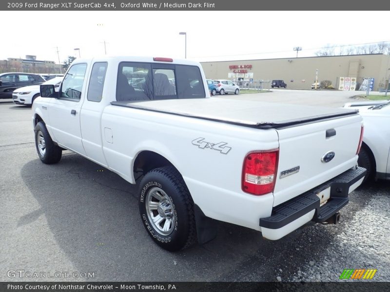 Oxford White / Medium Dark Flint 2009 Ford Ranger XLT SuperCab 4x4