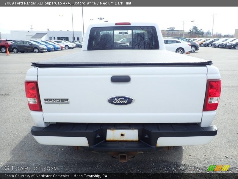 Oxford White / Medium Dark Flint 2009 Ford Ranger XLT SuperCab 4x4