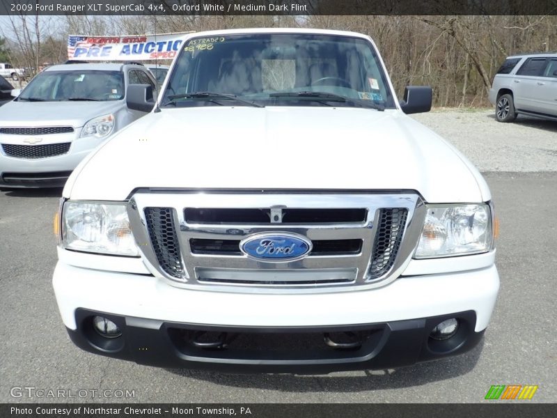 Oxford White / Medium Dark Flint 2009 Ford Ranger XLT SuperCab 4x4
