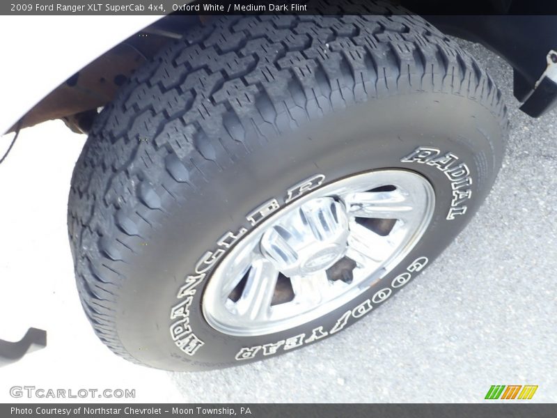 Oxford White / Medium Dark Flint 2009 Ford Ranger XLT SuperCab 4x4