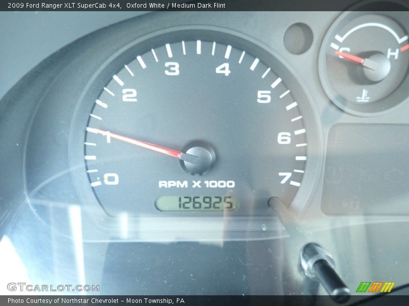 Oxford White / Medium Dark Flint 2009 Ford Ranger XLT SuperCab 4x4