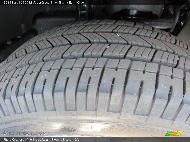 Ingot Silver / Earth Gray 2018 Ford F150 XLT SuperCrew