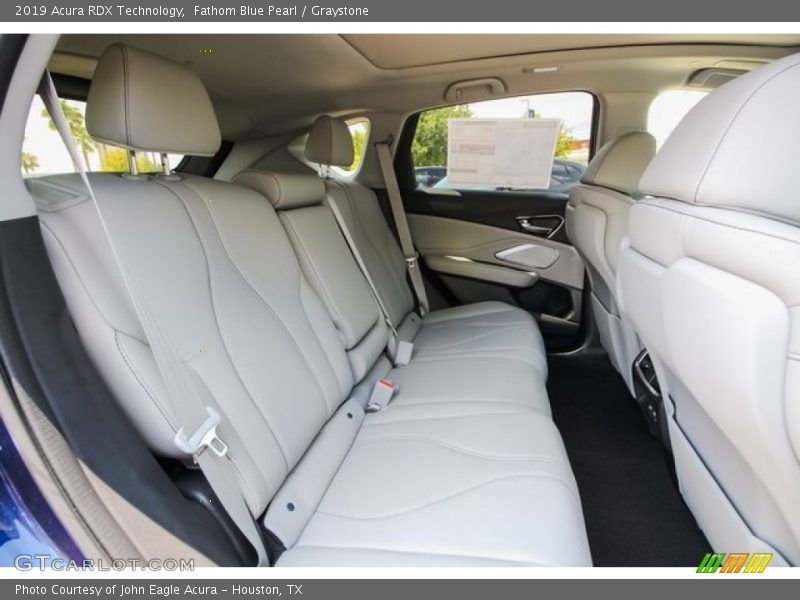 Fathom Blue Pearl / Graystone 2019 Acura RDX Technology
