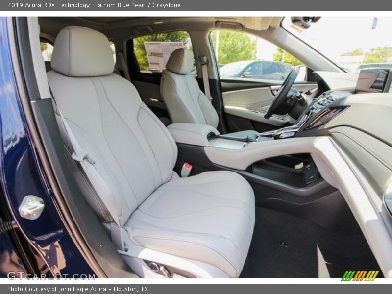 Fathom Blue Pearl / Graystone 2019 Acura RDX Technology