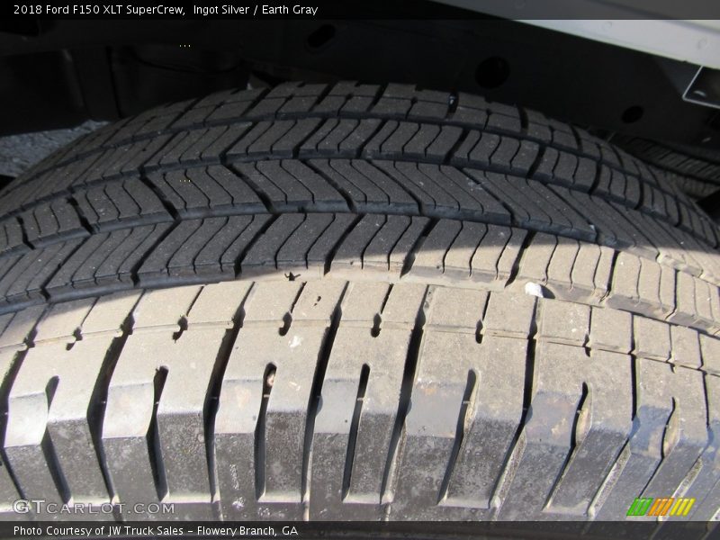 Ingot Silver / Earth Gray 2018 Ford F150 XLT SuperCrew