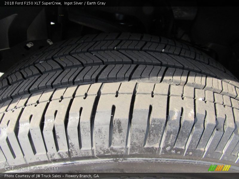 Ingot Silver / Earth Gray 2018 Ford F150 XLT SuperCrew