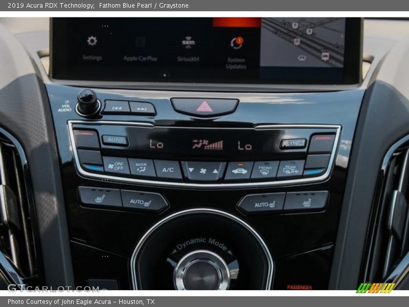 Fathom Blue Pearl / Graystone 2019 Acura RDX Technology