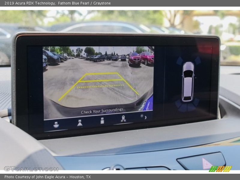 Fathom Blue Pearl / Graystone 2019 Acura RDX Technology