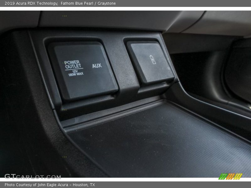 Fathom Blue Pearl / Graystone 2019 Acura RDX Technology