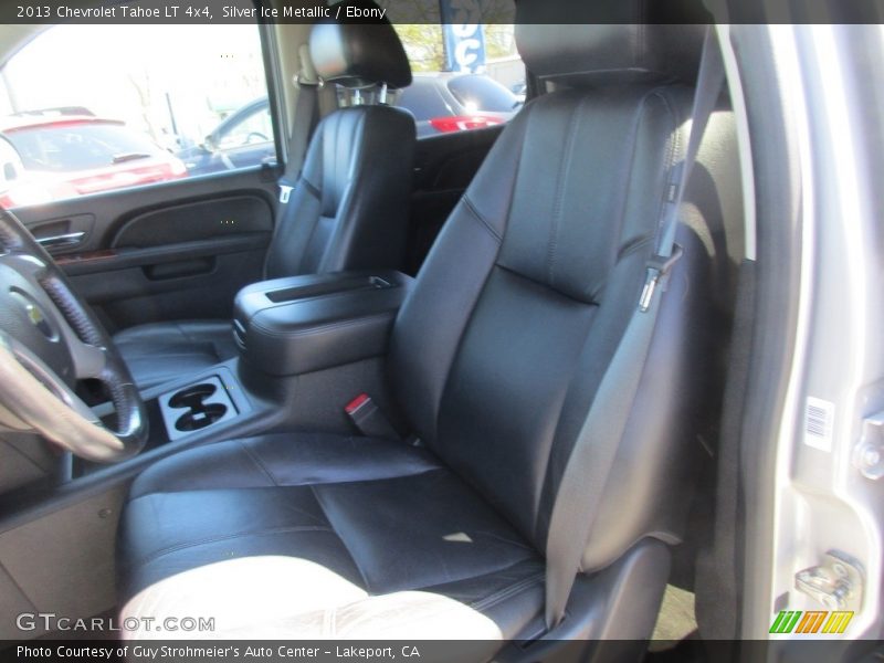 Silver Ice Metallic / Ebony 2013 Chevrolet Tahoe LT 4x4