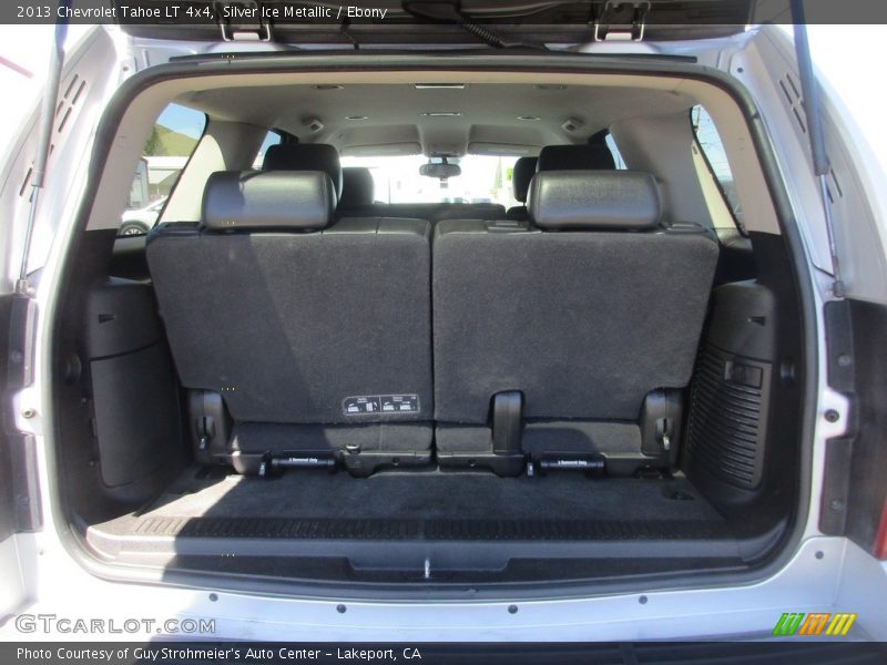 Silver Ice Metallic / Ebony 2013 Chevrolet Tahoe LT 4x4