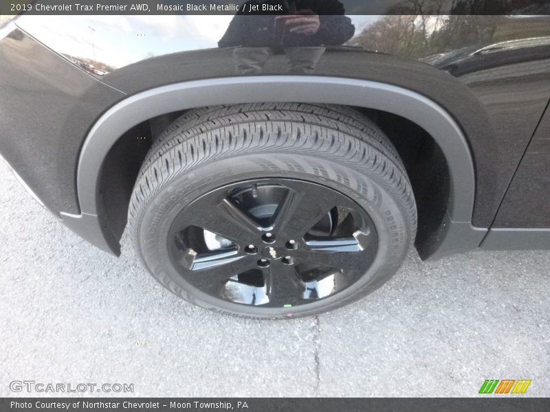 Mosaic Black Metallic / Jet Black 2019 Chevrolet Trax Premier AWD