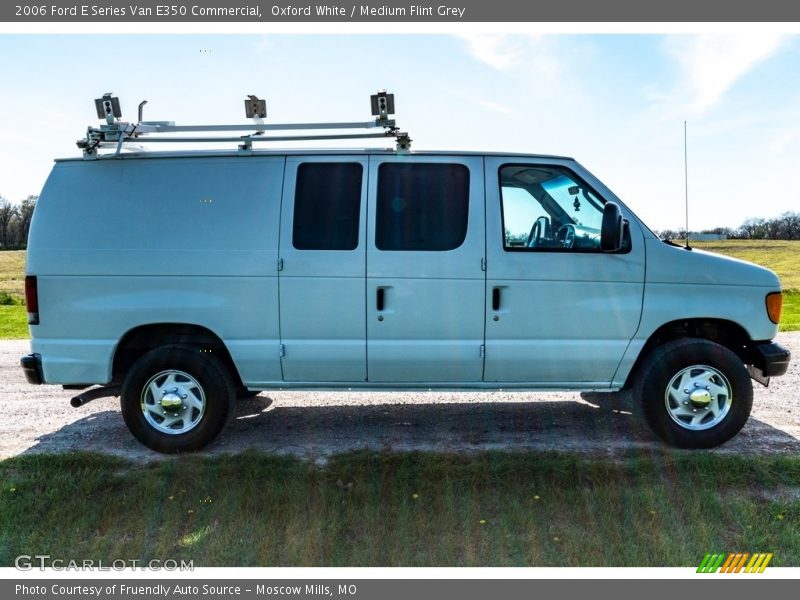 Oxford White / Medium Flint Grey 2006 Ford E Series Van E350 Commercial
