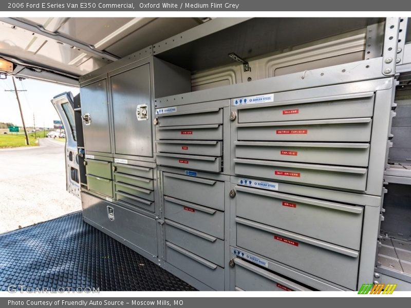 Oxford White / Medium Flint Grey 2006 Ford E Series Van E350 Commercial