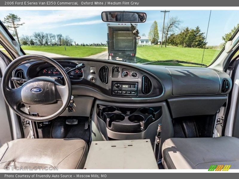 Oxford White / Medium Flint Grey 2006 Ford E Series Van E350 Commercial