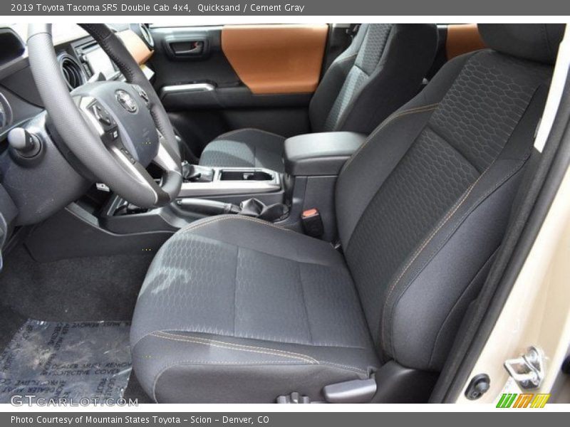 Quicksand / Cement Gray 2019 Toyota Tacoma SR5 Double Cab 4x4