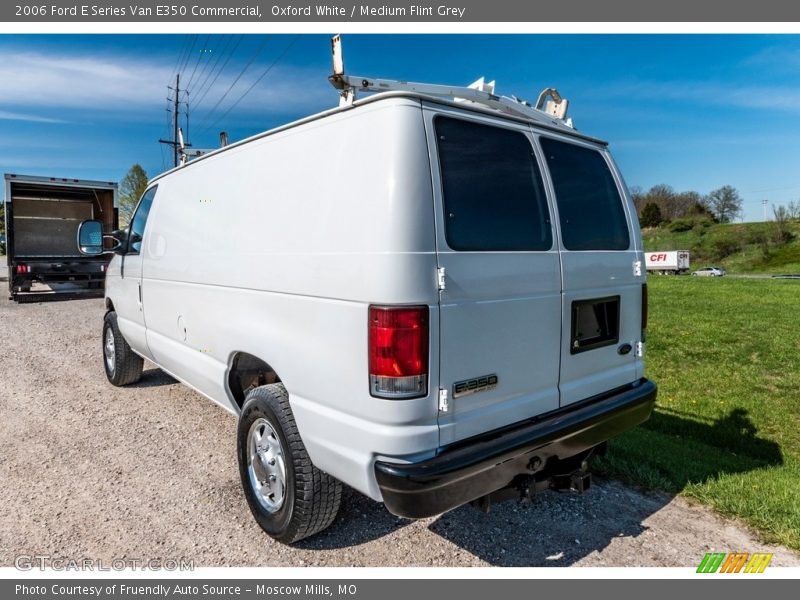 Oxford White / Medium Flint Grey 2006 Ford E Series Van E350 Commercial