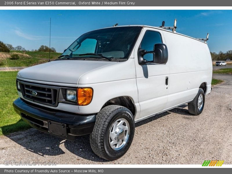 Oxford White / Medium Flint Grey 2006 Ford E Series Van E350 Commercial