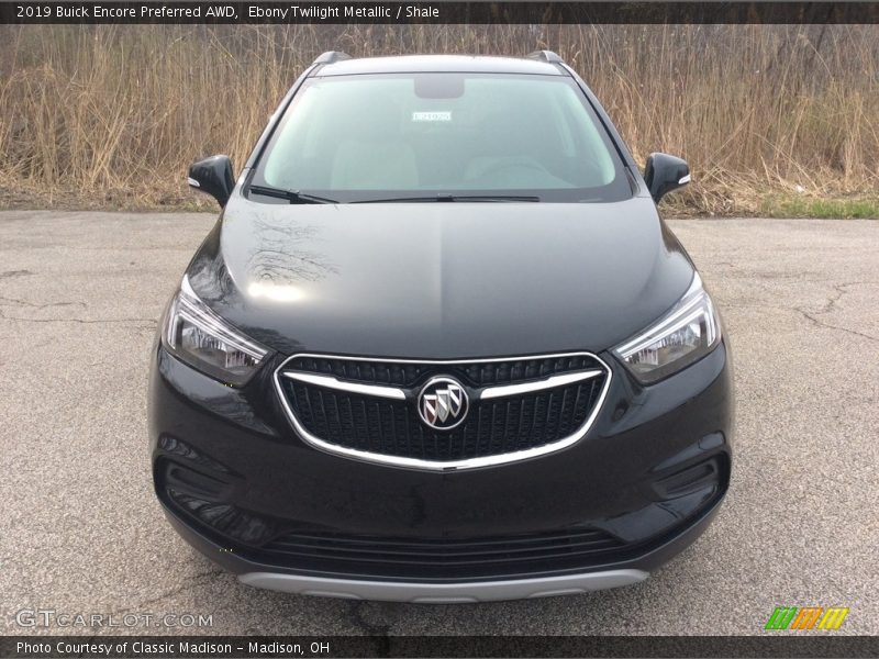 Ebony Twilight Metallic / Shale 2019 Buick Encore Preferred AWD