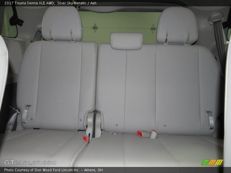 Silver Sky Metallic / Ash 2017 Toyota Sienna XLE AWD